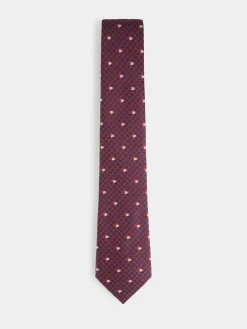Corbatas|Corbatas<Alvaro Moreno CORBATA JACQUARD MF Burdeos