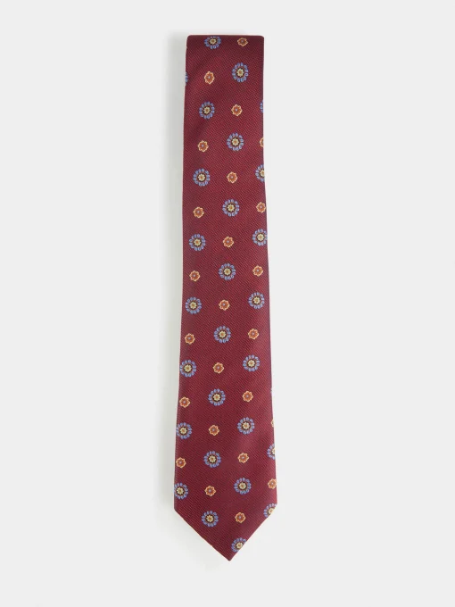 Corbatas|Corbatas<Alvaro Moreno CORBATA JACQUARD MF Burdeos