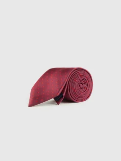 Corbatas|Corbatas<Alvaro Moreno CORBATA JACQUARD MF Burdeos