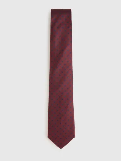 Corbatas|Corbatas<Alvaro Moreno CORBATA JACQUARD MF Burdeos