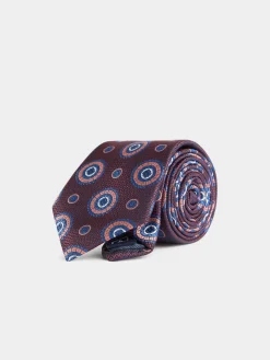 Corbatas|Corbatas<Alvaro Moreno CORBATA JACQUARD MF Burdeos
