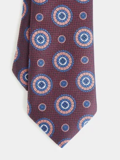 Corbatas|Corbatas<Alvaro Moreno CORBATA JACQUARD MF Burdeos