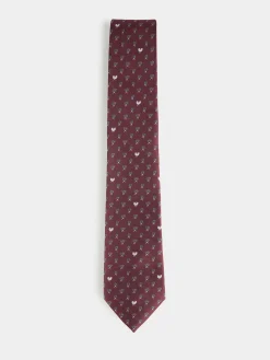 Corbatas|Corbatas<Alvaro Moreno CORBATA JACQUARD MF Burdeos