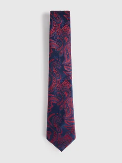 Corbatas|Corbatas<Alvaro Moreno CORBATA JACQUARD MF Burdeos