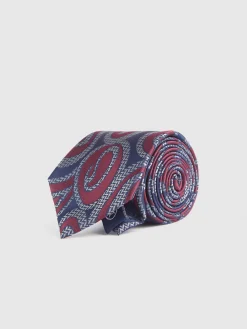 Corbatas|Corbatas<Alvaro Moreno CORBATA JACQUARD MF Burdeos