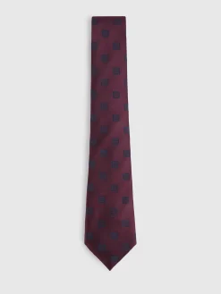 Corbatas|Corbatas<Alvaro Moreno CORBATA JACQUARD MF Burdeos