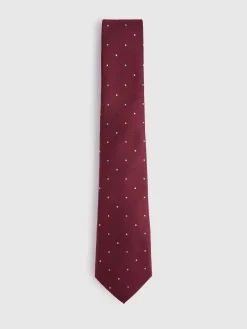 Corbatas|Corbatas<Alvaro Moreno CORBATA JACQUARD MF Burdeos