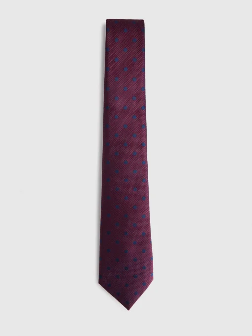 Corbatas|Corbatas<Alvaro Moreno CORBATA JACQUARD MF Burdeos