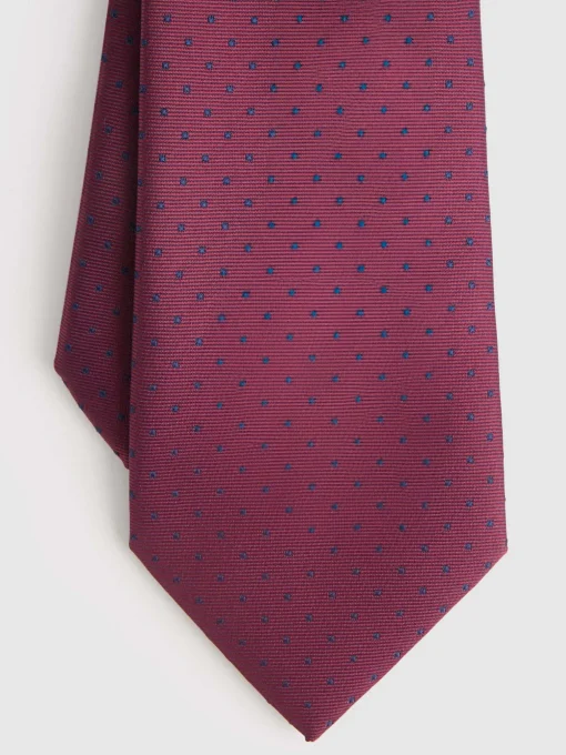 Corbatas|Corbatas<Alvaro Moreno CORBATA JACQUARD MF Burdeos