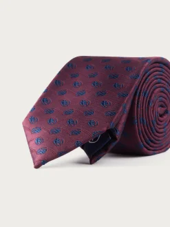 Corbatas|Corbatas<Alvaro Moreno CORBATA JACQUARD MF Burdeos
