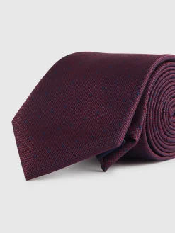 Corbatas|Corbatas<Alvaro Moreno CORBATA JACQUARD MF Burdeos