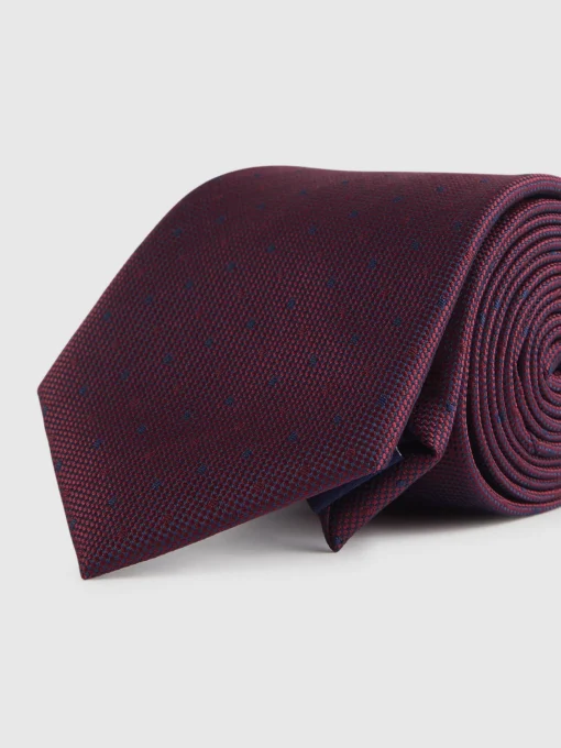 Corbatas|Corbatas<Alvaro Moreno CORBATA JACQUARD MF Burdeos