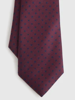 Corbatas|Corbatas<Alvaro Moreno CORBATA JACQUARD MF Burdeos