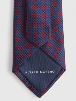 Corbatas|Corbatas<Alvaro Moreno CORBATA JACQUARD MF Burdeos
