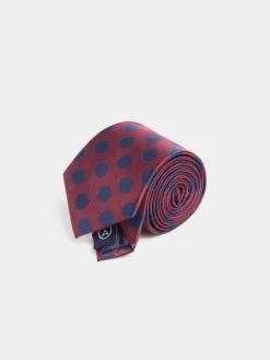 Corbatas|Corbatas<Alvaro Moreno CORBATA JACQUARD MF Rojo