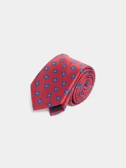 Corbatas|Corbatas<Alvaro Moreno CORBATA JACQUARD MF Rojo