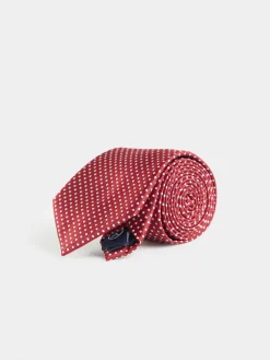 Corbatas|Corbatas<Alvaro Moreno CORBATA JACQUARD MF Rojo