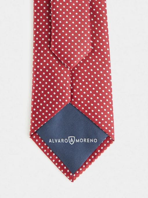 Corbatas|Corbatas<Alvaro Moreno CORBATA JACQUARD MF Rojo