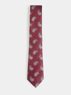 Corbatas|Corbatas<Alvaro Moreno CORBATA JACQUARD MF Rojo
