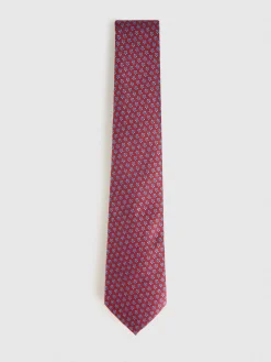 Corbatas|Corbatas<Alvaro Moreno CORBATA JACQUARD MF Rojo