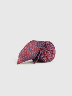 Corbatas|Corbatas<Alvaro Moreno CORBATA JACQUARD MF Rojo