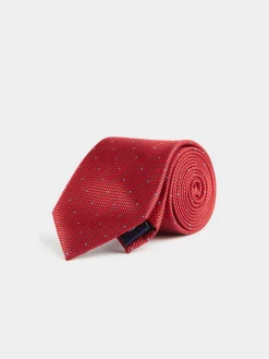 Corbatas|Corbatas<Alvaro Moreno CORBATA JACQUARD MF Rojo