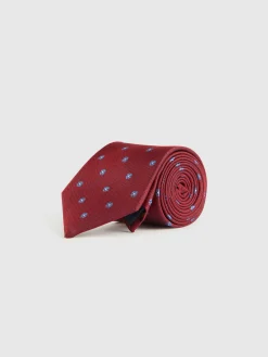 Corbatas|Corbatas<Alvaro Moreno CORBATA JACQUARD MF Rojo