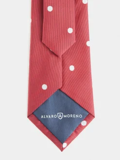 Corbatas|Corbatas<Alvaro Moreno CORBATA JACQUARD MF Rojo