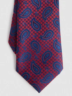 Corbatas|Corbatas<Alvaro Moreno CORBATA JACQUARD MF Rojo