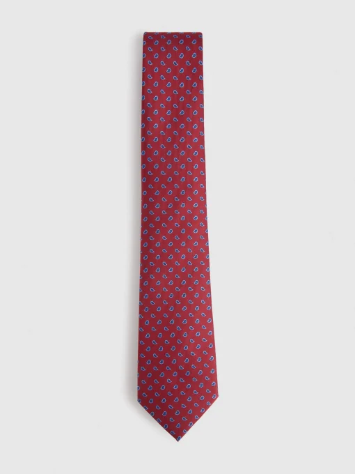 Corbatas|Corbatas<Alvaro Moreno CORBATA JACQUARD MF Rojo