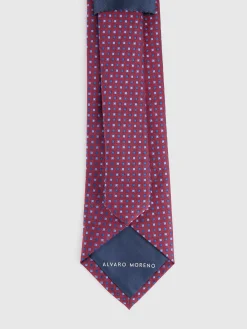 Corbatas|Corbatas<Alvaro Moreno CORBATA JACQUARD MF Rojo