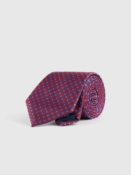 Corbatas|Corbatas<Alvaro Moreno CORBATA JACQUARD MF Rojo