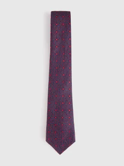 Corbatas|Corbatas<Alvaro Moreno CORBATA JACQUARD MF Rojo