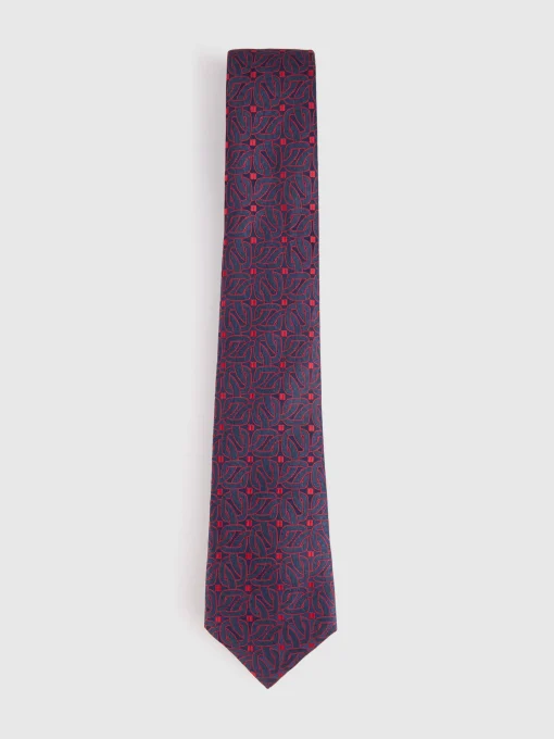Corbatas|Corbatas<Alvaro Moreno CORBATA JACQUARD MF Rojo