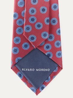 Corbatas|Corbatas<Alvaro Moreno CORBATA JACQUARD MF Rojo