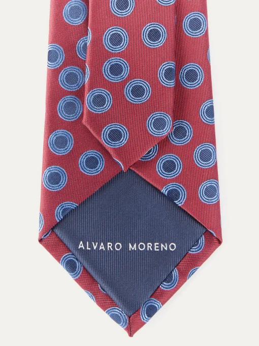 Corbatas|Corbatas<Alvaro Moreno CORBATA JACQUARD MF Rojo