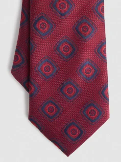 Corbatas|Corbatas<Alvaro Moreno CORBATA JACQUARD MF Rojo