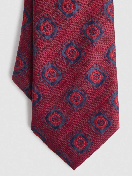 Corbatas|Corbatas<Alvaro Moreno CORBATA JACQUARD MF Rojo