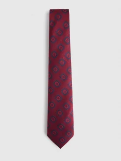 Corbatas|Corbatas<Alvaro Moreno CORBATA JACQUARD MF Rojo