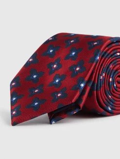 Corbatas|Corbatas<Alvaro Moreno CORBATA JACQUARD MF Rojo