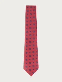 Corbatas|Corbatas<Alvaro Moreno CORBATA JACQUARD MF Rojo