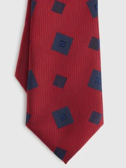 Corbatas|Corbatas<Alvaro Moreno CORBATA JACQUARD MF Rojo