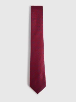 Corbatas|Corbatas<Alvaro Moreno CORBATA JACQUARD MF Rojo