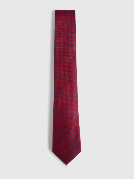 Corbatas|Corbatas<Alvaro Moreno CORBATA JACQUARD MF Rojo