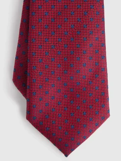 Corbatas|Corbatas<Alvaro Moreno CORBATA JACQUARD MF Rojo