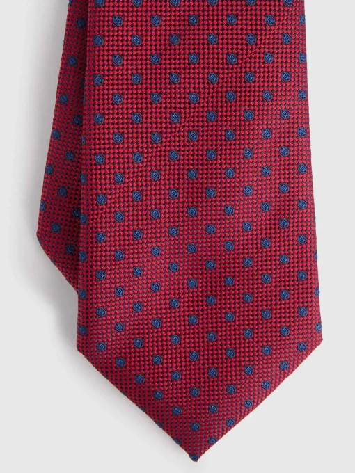 Corbatas|Corbatas<Alvaro Moreno CORBATA JACQUARD MF Rojo