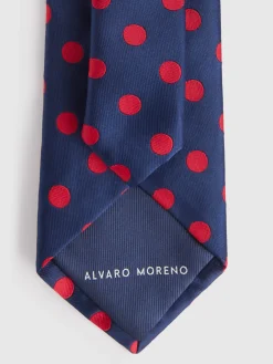 Corbatas|Corbatas<Alvaro Moreno CORBATA JACQUARD MF Rojo