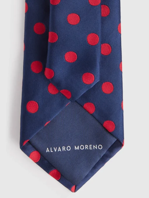 Corbatas|Corbatas<Alvaro Moreno CORBATA JACQUARD MF Rojo