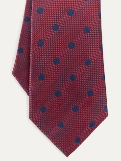 Corbatas|Corbatas<Alvaro Moreno CORBATA JACQUARD MF Rojo
