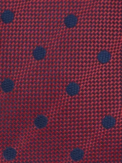 Corbatas|Corbatas<Alvaro Moreno CORBATA JACQUARD MF Rojo